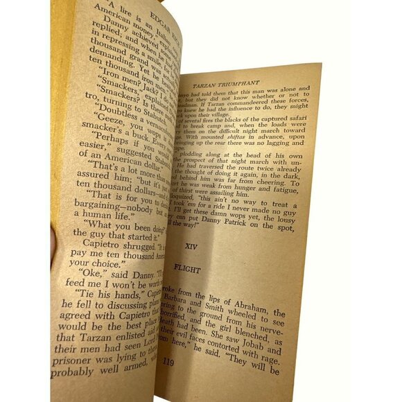 Tarzan Book Set Tarzan The Untamed and Tarzan Triumphant Edgar Rice Burroughs - Picture 10 of 12